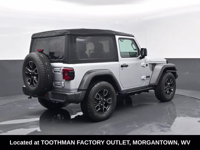 2023 Silver Zynith Clearcoat Jeep Wrangler Sport S 4X4 SUV