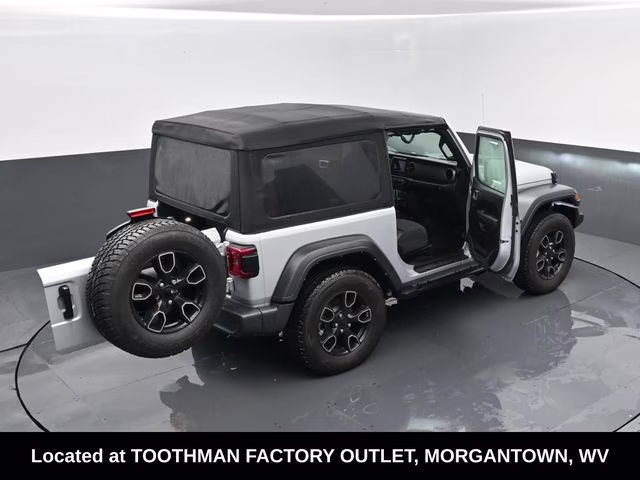 2023 Silver Zynith Clearcoat Jeep Wrangler Sport S 4X4 SUV