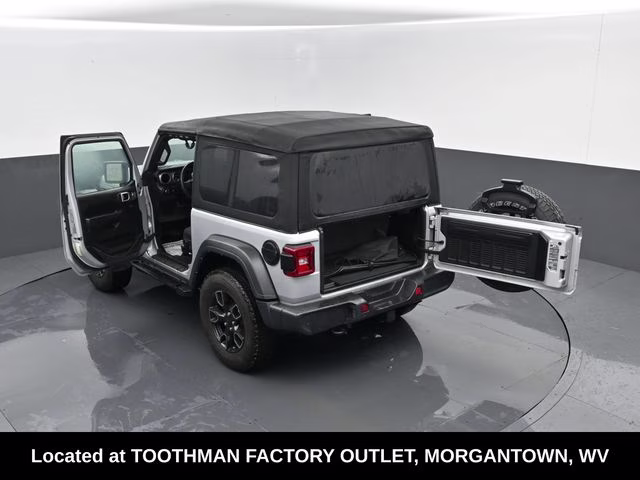 2023 Silver Zynith Clearcoat Jeep Wrangler Sport S 4X4 SUV