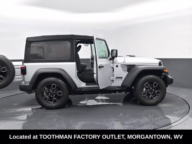 2023 Silver Zynith Clearcoat Jeep Wrangler Sport S 4X4 SUV