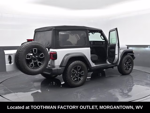 2023 Silver Zynith Clearcoat Jeep Wrangler Sport S 4X4 SUV