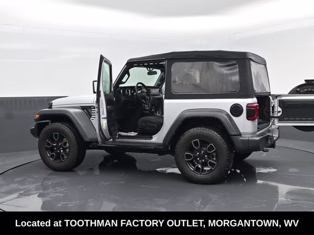 2023 Silver Zynith Clearcoat Jeep Wrangler Sport S 4X4 SUV