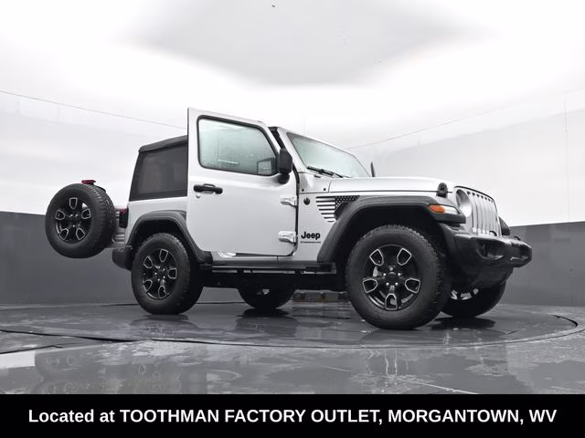 2023 Silver Zynith Clearcoat Jeep Wrangler Sport S 4X4 SUV