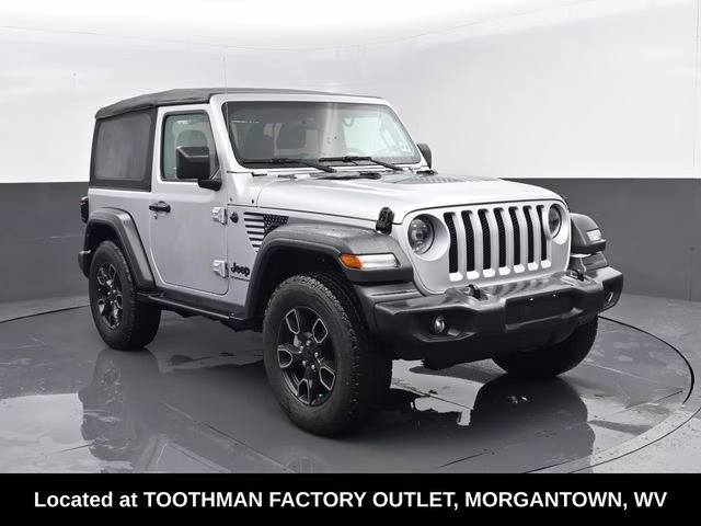 2023 Silver Zynith Clearcoat Jeep Wrangler Sport S 4X4 SUV