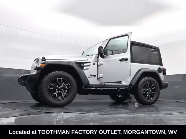 2023 Silver Zynith Clearcoat Jeep Wrangler Sport S 4X4 SUV