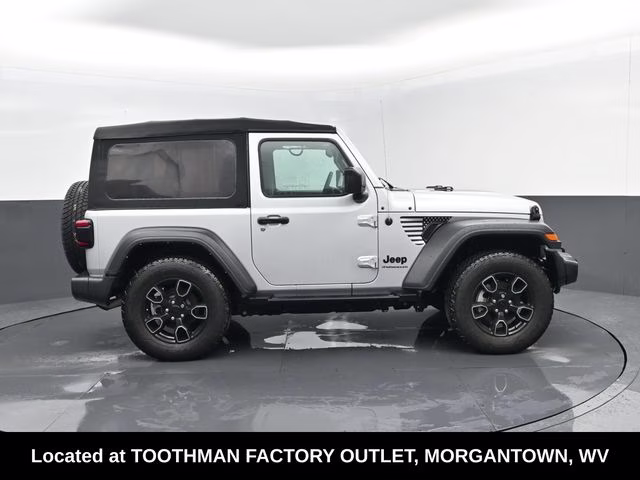 2023 Silver Zynith Clearcoat Jeep Wrangler Sport S 4X4 SUV
