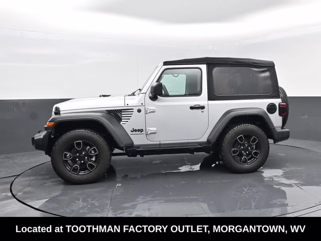 2023 Silver Zynith Clearcoat Jeep Wrangler Sport S 4X4 SUV