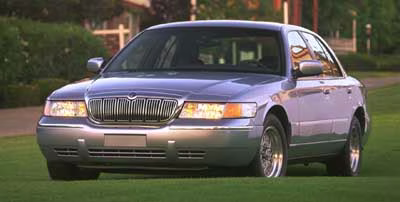 1999 Tan Mercury Grand Marquis GS RWD Sedan