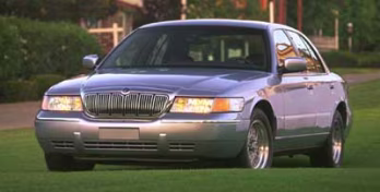 1999 Tan Mercury Grand Marquis GS RWD Sedan