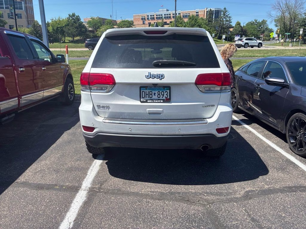 2018 Bright White Clearcoat Jeep Grand Cherokee Limited w/Trailer Tow & Off Road Adv. II 4X4 SUV