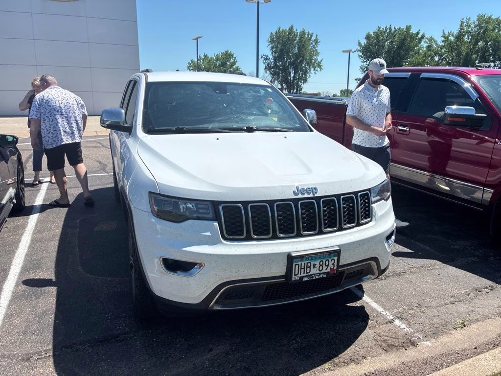 2018 Bright White Clearcoat Jeep Grand Cherokee Limited w/Trailer Tow & Off Road Adv. II 4X4 SUV