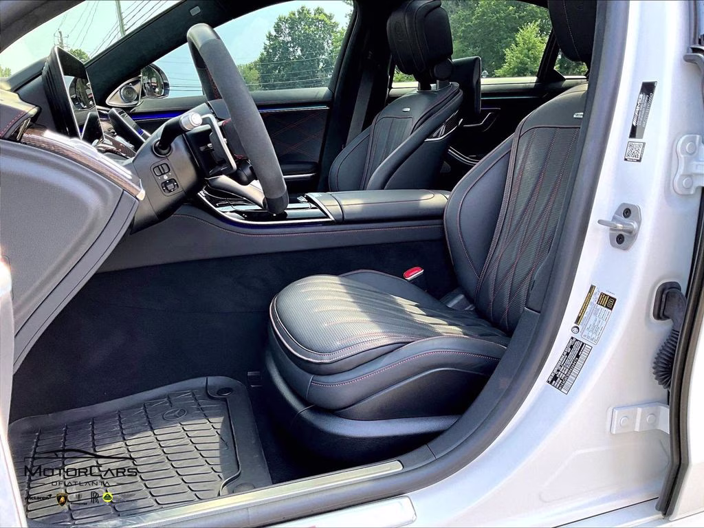 2024 MANUFAKTUR Moonlight White Magno Mercedes-Benz S-Class S 63 E AMG Edition 1 Package AWD Sedan