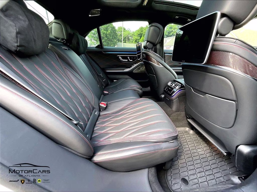 2024 MANUFAKTUR Moonlight White Magno Mercedes-Benz S-Class S 63 E AMG Edition 1 Package AWD Sedan