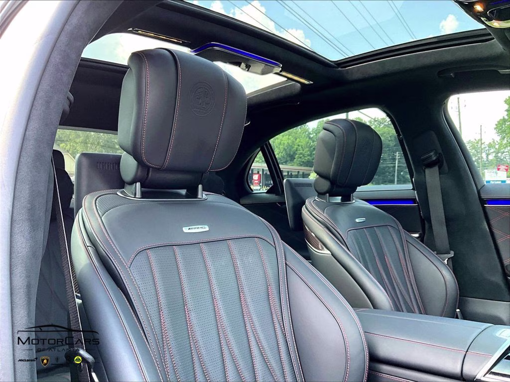 2024 MANUFAKTUR Moonlight White Magno Mercedes-Benz S-Class S 63 E AMG Edition 1 Package AWD Sedan