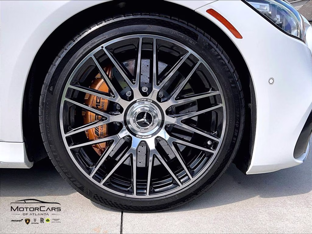 2024 MANUFAKTUR Moonlight White Magno Mercedes-Benz S-Class S 63 E AMG Edition 1 Package AWD Sedan