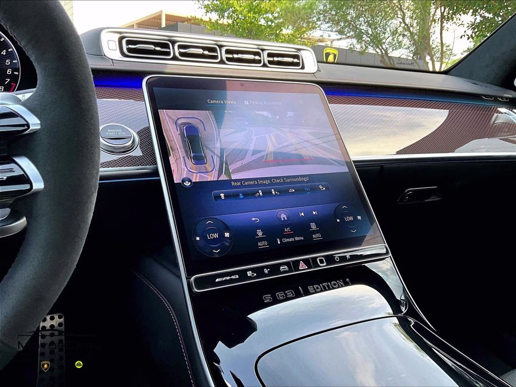 2024 MANUFAKTUR Moonlight White Magno Mercedes-Benz S-Class S 63 E AMG Edition 1 Package AWD Sedan