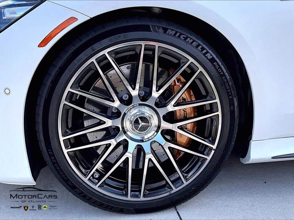 2024 MANUFAKTUR Moonlight White Magno Mercedes-Benz S-Class S 63 E AMG Edition 1 Package AWD Sedan