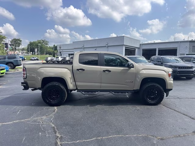 2021 Beige GMC Canyon 4WD AT4 w/Cloth 4X4 Truck