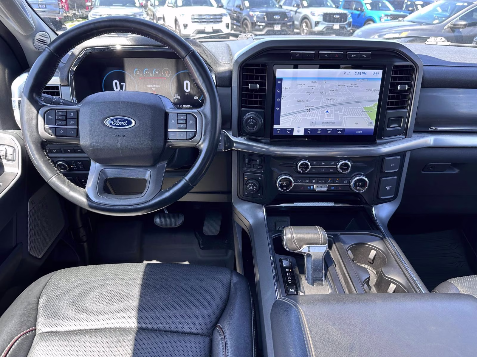 2021 Oxford White Ford F-150 LARIAT 4WD SuperCrew 5.5' Box 4X4 Truck