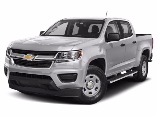 2020 Silver Ice Metallic Chevrolet Colorado Z71 4X4 Truck
