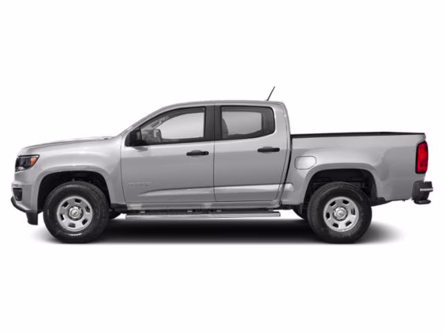 2020 Silver Ice Metallic Chevrolet Colorado Z71 4X4 Truck
