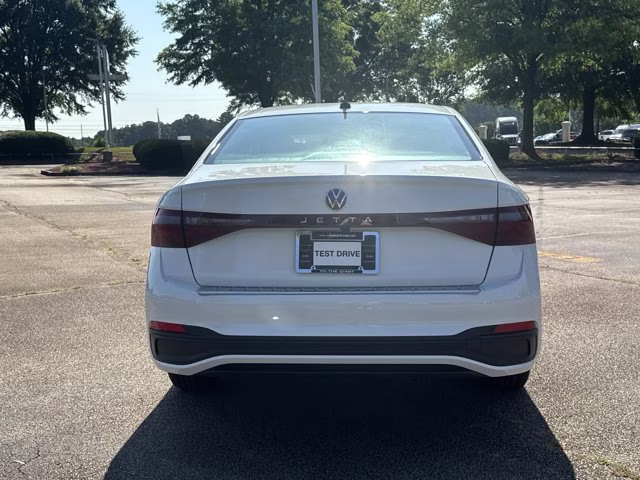 2025 Pure White Volkswagen Jetta S FWD Sedan