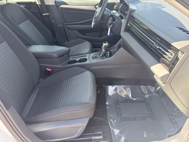2025 Pure White Volkswagen Jetta S FWD Sedan