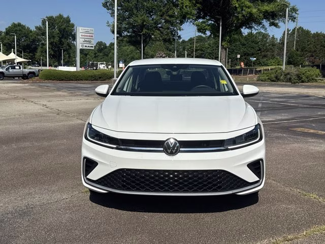 2025 Pure White Volkswagen Jetta S FWD Sedan