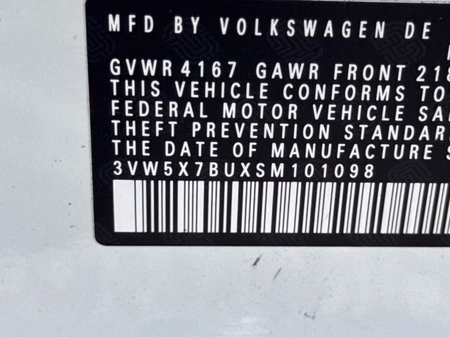 2025 Pure White Volkswagen Jetta S FWD Sedan