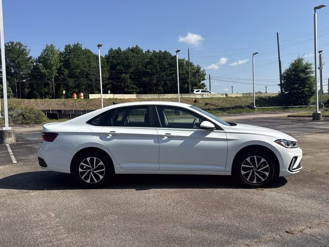 2025 Pure White Volkswagen Jetta S FWD Sedan