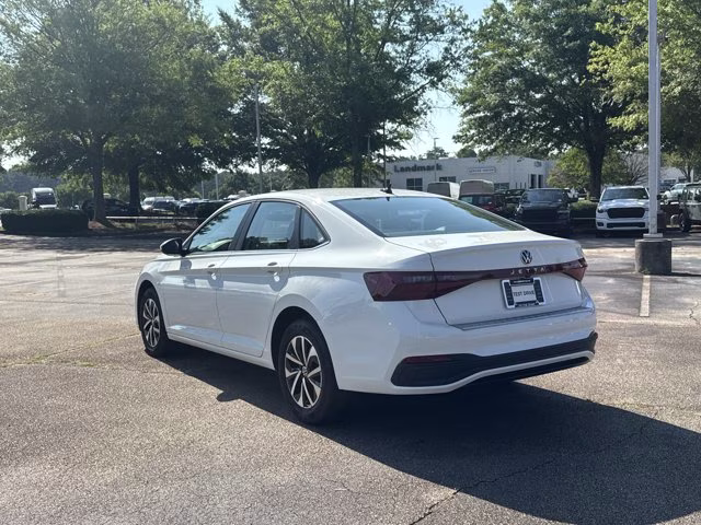 2025 Pure White Volkswagen Jetta S FWD Sedan