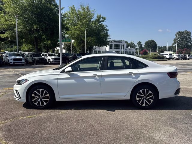 2025 Pure White Volkswagen Jetta S FWD Sedan