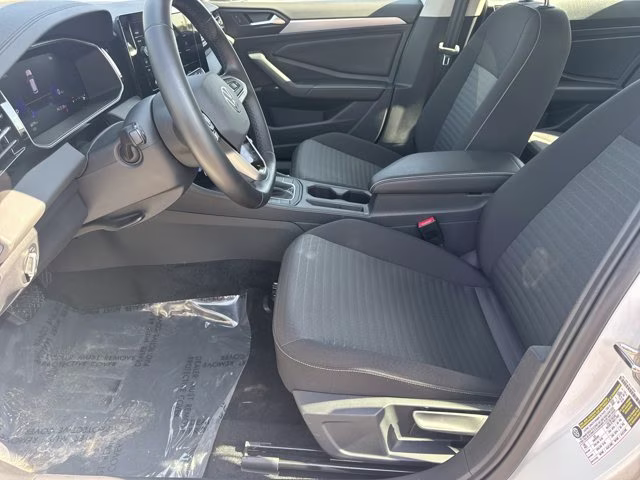 2025 Pure White Volkswagen Jetta S FWD Sedan