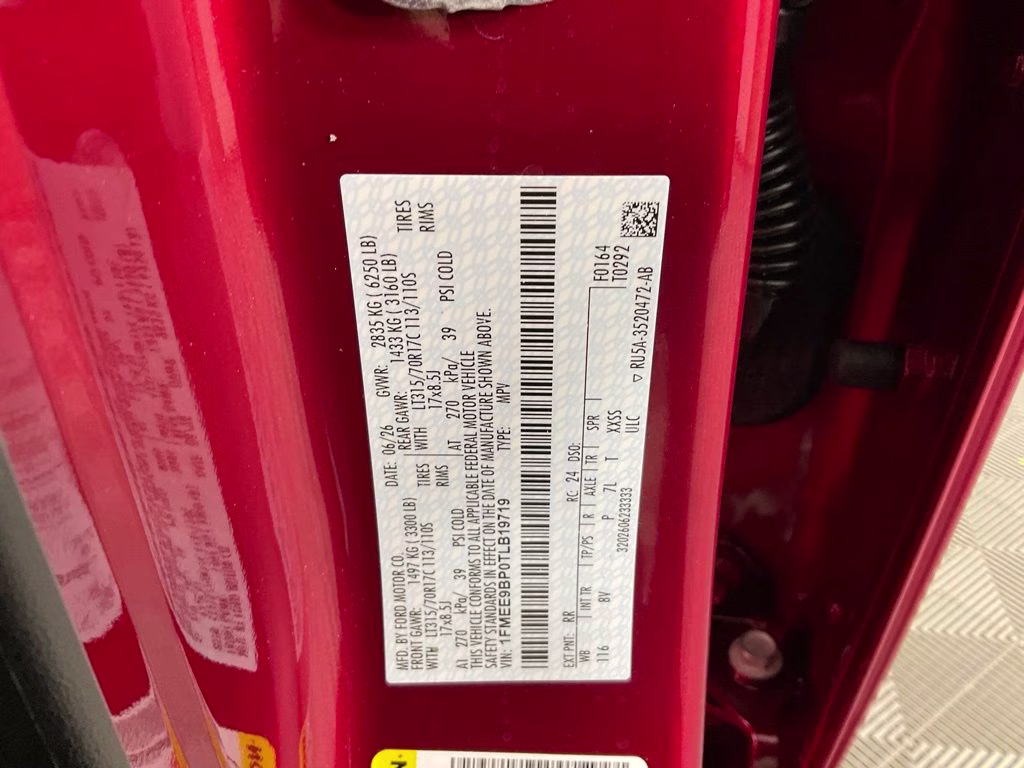 2026 Ruby Red Metallic Ford Bronco Badlands 4X4 SUV
