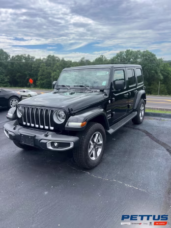 2020 Black Jeep Wrangler Unlimited Sahara 4X4 SUV