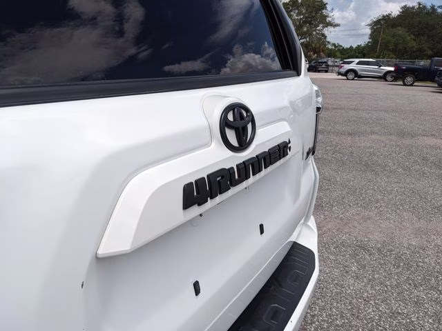 2022 White Toyota 4Runner SR5 Premium RWD SUV