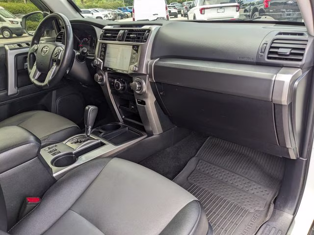 2022 White Toyota 4Runner SR5 Premium RWD SUV