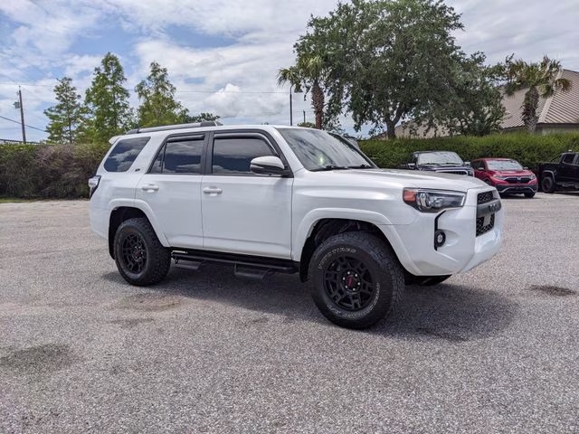 2022 White Toyota 4Runner SR5 Premium RWD SUV