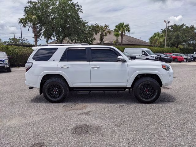 2022 White Toyota 4Runner SR5 Premium RWD SUV