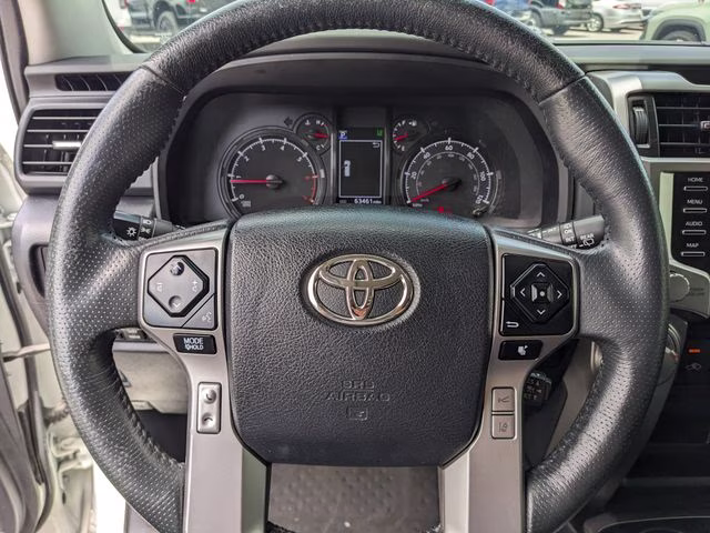 2022 White Toyota 4Runner SR5 Premium RWD SUV