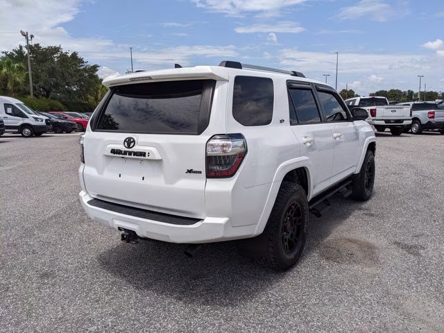 2022 White Toyota 4Runner SR5 Premium RWD SUV