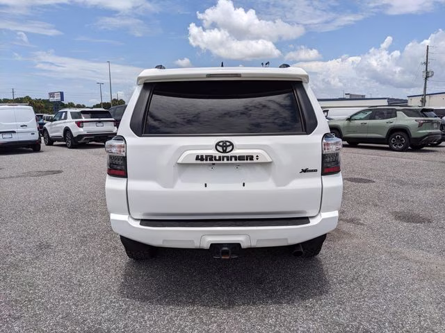 2022 White Toyota 4Runner SR5 Premium RWD SUV