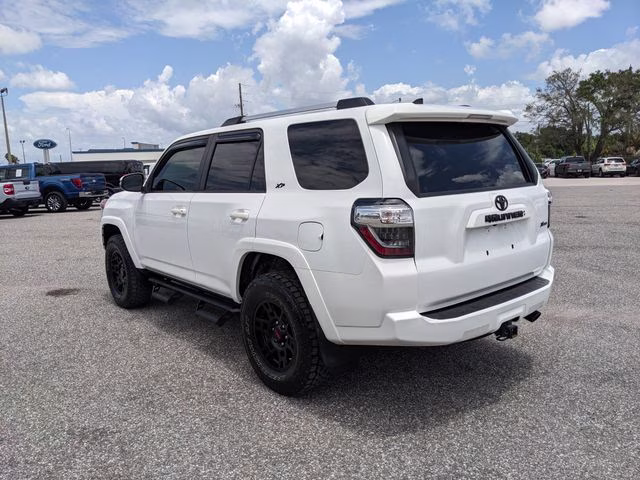 2022 White Toyota 4Runner SR5 Premium RWD SUV