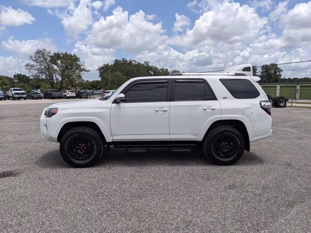 2022 White Toyota 4Runner SR5 Premium RWD SUV