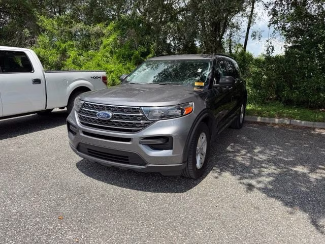 2023 Gray Metallic Ford Explorer XLT RWD SUV