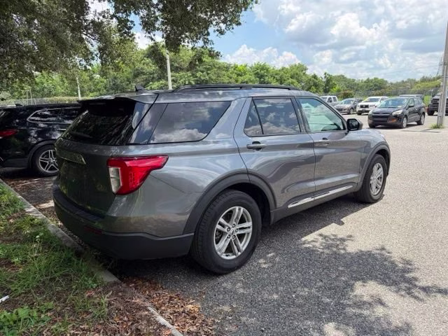 2023 Gray Metallic Ford Explorer XLT RWD SUV