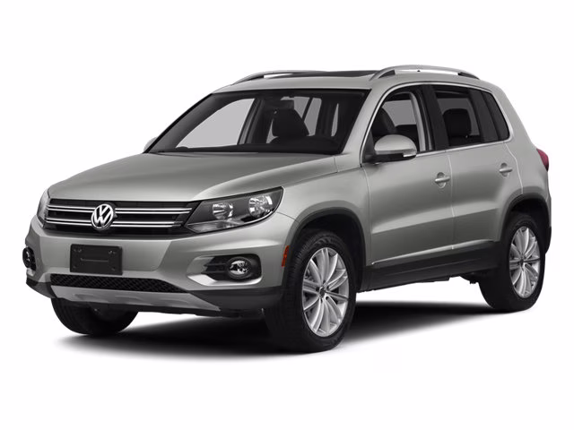 2014 Wild Cherry Metallic Volkswagen Tiguan SEL FWD SUV