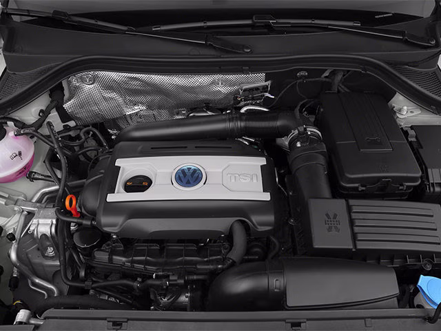 2014 Wild Cherry Metallic Volkswagen Tiguan SEL FWD SUV