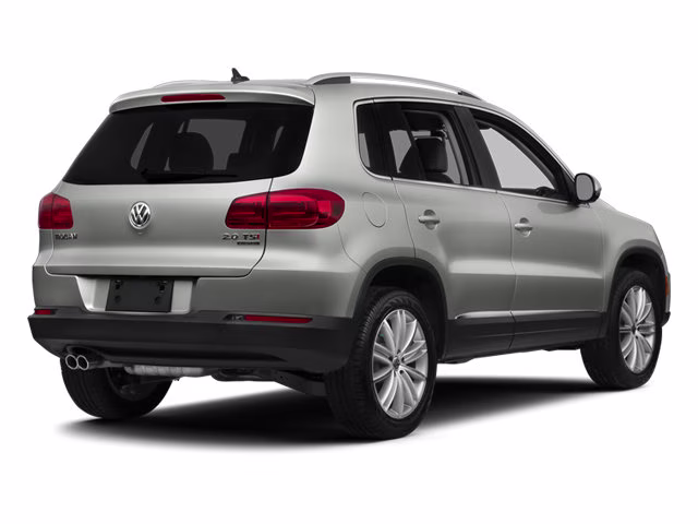 2014 Wild Cherry Metallic Volkswagen Tiguan SEL FWD SUV