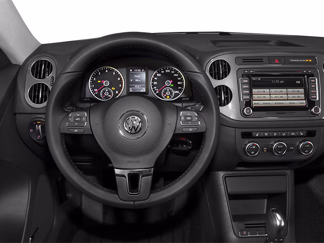 2014 Wild Cherry Metallic Volkswagen Tiguan SEL FWD SUV